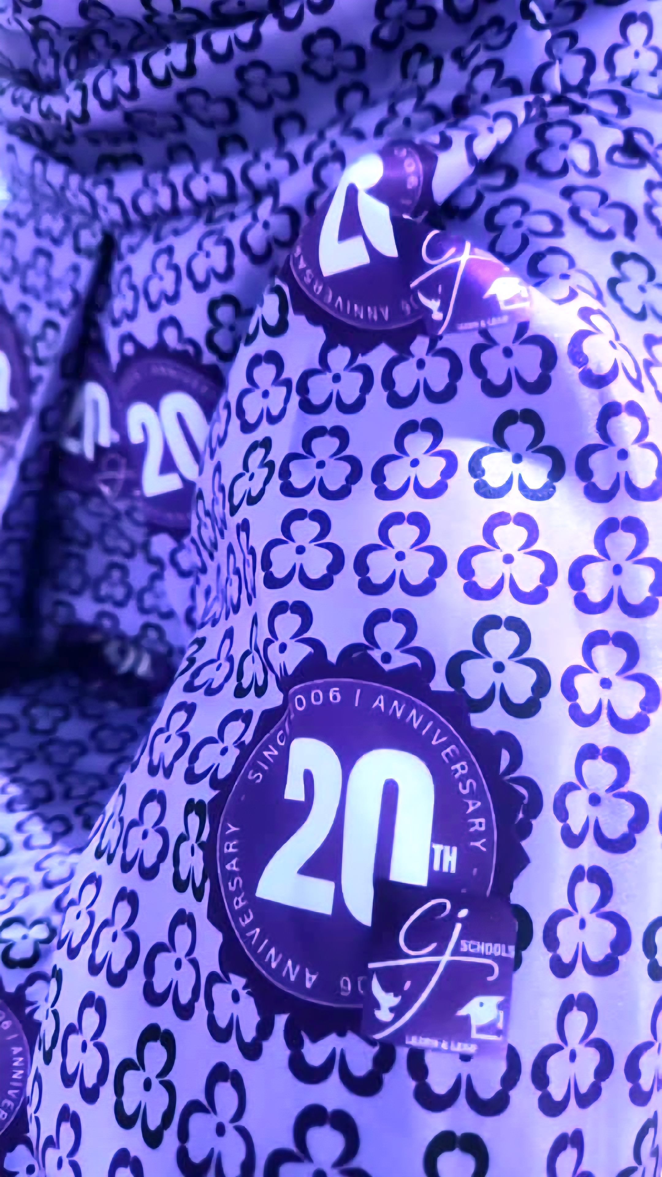 20th Anniversary Cloth Design